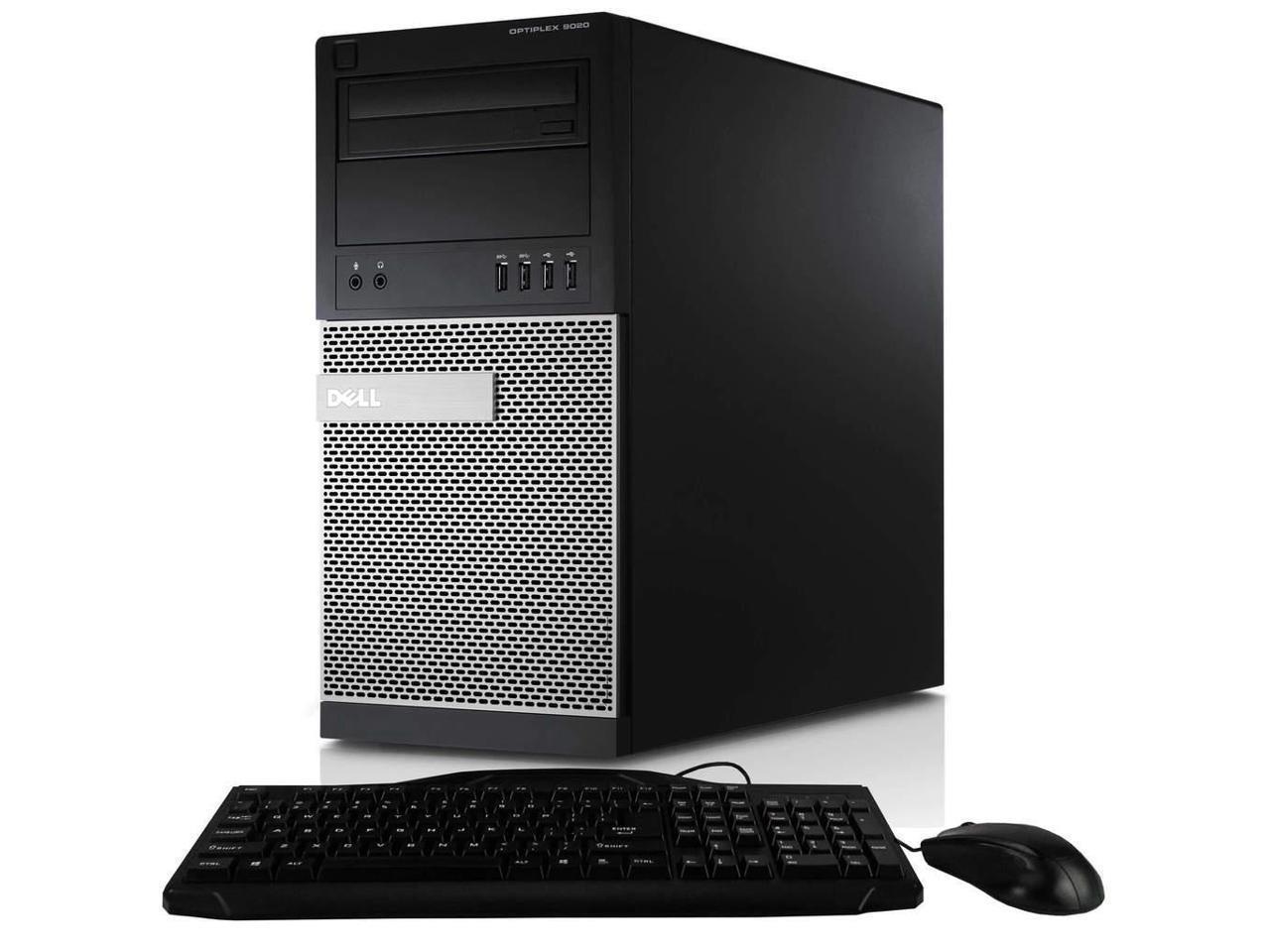 Dell OptiPlex 990 Mini Tower Intel Core i7-2600 16 GB DDR3 RAM 256 GB SSD DVD-RW Windows 10 Pro WiFi